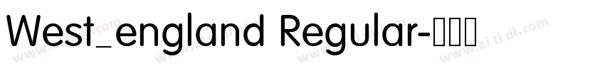 West_england Regular字体转换 West_england Regular字体转换